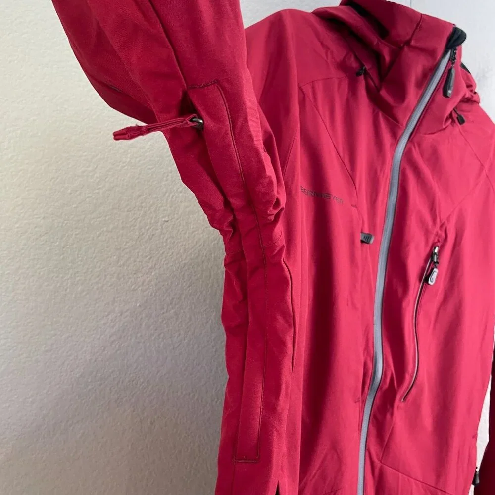 NEW Obermeyer Mens‎ Small Raze Jacket Rustic Red Alpine Series Winter Ski Coat